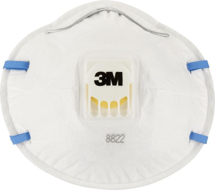 Actual product image 3M Comfort fine dust mask 8822 (FFP2, 3 x)