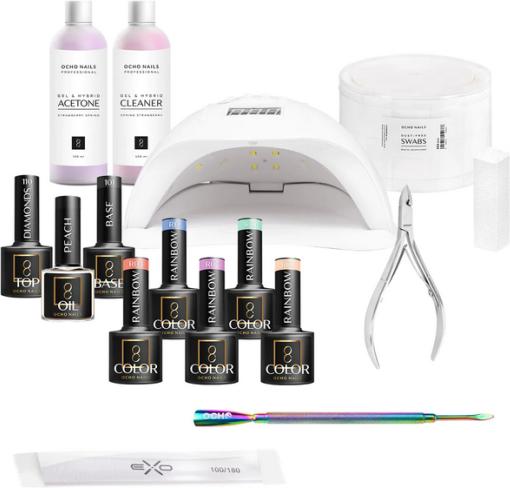Produktbild Ocho Nails Gellack Starter Set 4