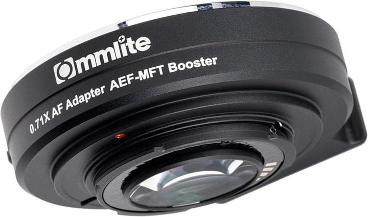 Actual product image Commlite Adapter Booster Canon EF to MFT (Wide-angle converter, Canon EF)