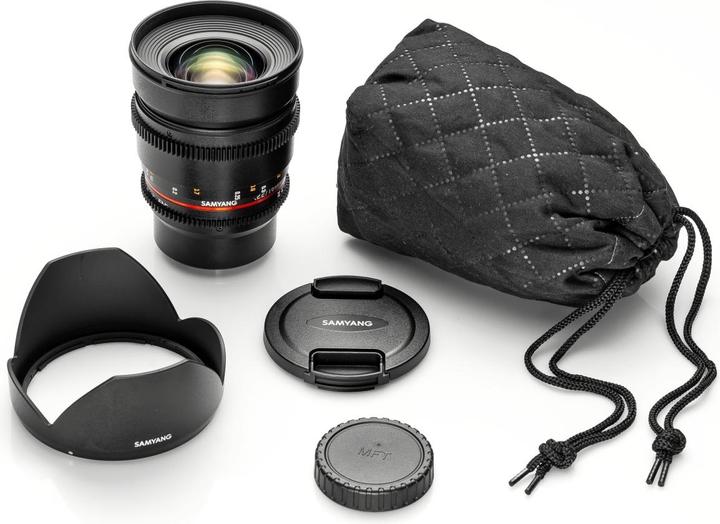 Immagine prodotto Samyang MF 16mm f/2.0 ED AS UMC CS Canon M (Canon EF-M, APS-C / DX)
