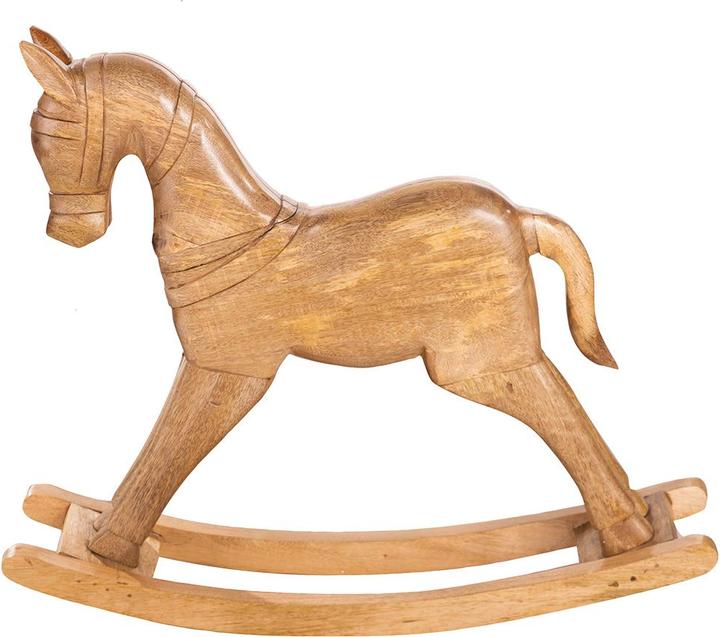 Image du produit Gilde Cheval à bascule, bois H : 77 cm
