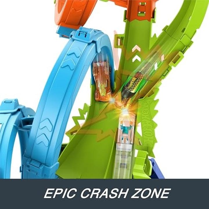 Produktbild Hot Wheels Action 4 Loopings Crash Gefahr
