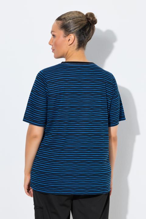 Actual product image Ulla Popken Striped Antibacterial Tee (58)