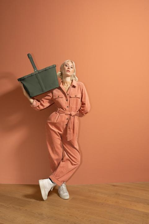 Actual product image reisenthel Einkaufskorb Carrybag Dark Matcha