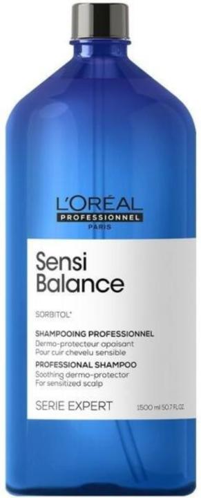 Produktbild L'Oréal Professionnel Serie Expert Sensi Balance Shampoo 1500 ml (1500 ml, Flüssiges Shampoo)