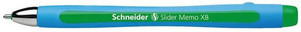 Image du produit Schneider Stylo à bille Slider Memo (Vert, Bleu, 1 x)