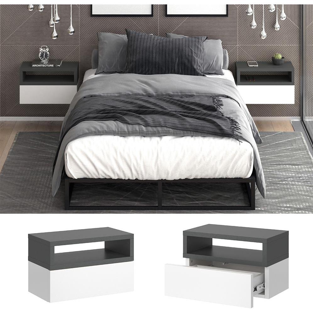 Thumbnail - Vicco, Nachttisch, Urbano (45 x 28 x 25 cm)