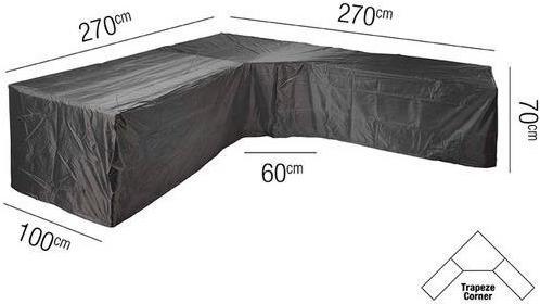 Produktbild AeroCover L-Form Trapez 270x270x100