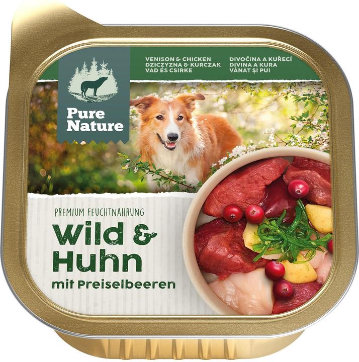 Actual product image Reiner PureNature Wild&Chicken Cranberries 150g (Adult, 1 pcs., 150 g)