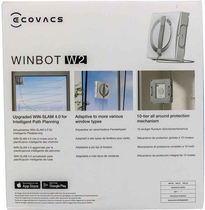 Actual product image Ecovacs W2