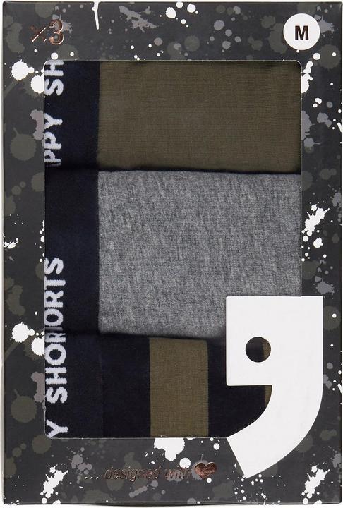 Produktbild Happy shorts Retro Boxer Jersey (XXL, 3er Pack)