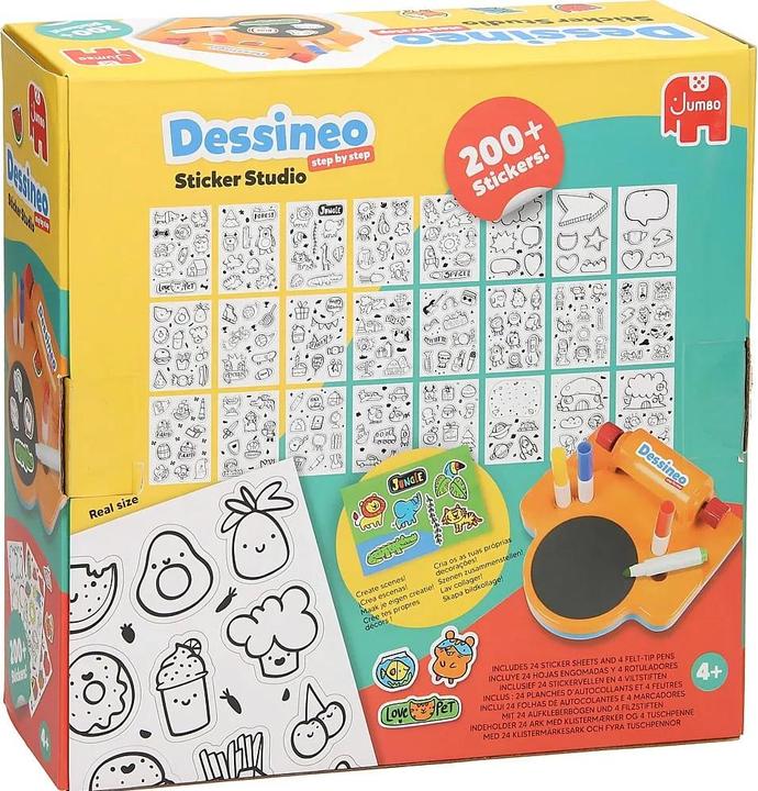 Actual product image Jumbo Dessineo Stickers Studio