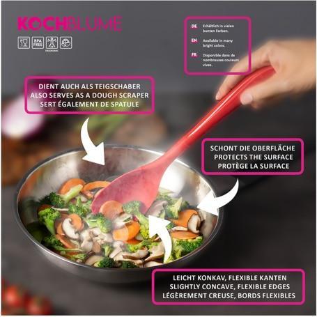 Produktbild Kochblume Flexlöffel L anthrazit