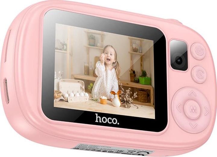 Actual product image Hoco Other Computer Accessory children camera with selfie function DV205 pink