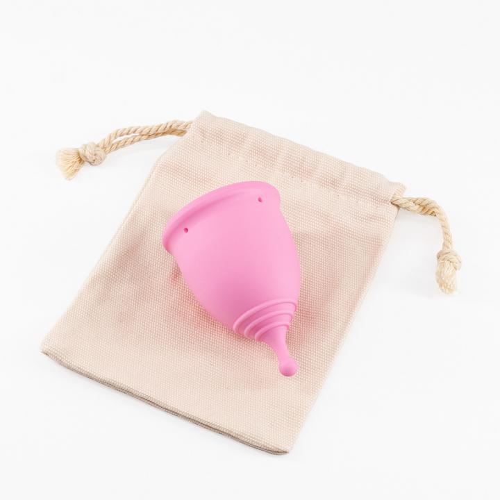 Image du produit Crushious Minerva - Menstrual Cup with Pouch - XS - Pink (XS)