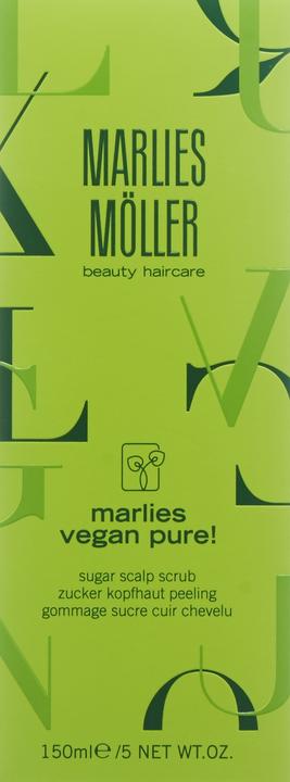 Actual product image Marlies Möller Vegan Pure - Sugar Scalp Scrub (150 ml, Liquid shampoo)