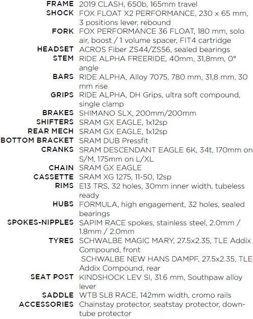 Produktbild Commencal Clash Essential Fox Brushed (44 cm)