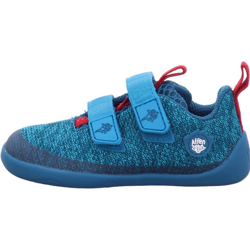 Thumbnail - Affenzahn, Herren, Sneaker, Kid's Barfussschuh Knit Happy, Blau, (32)