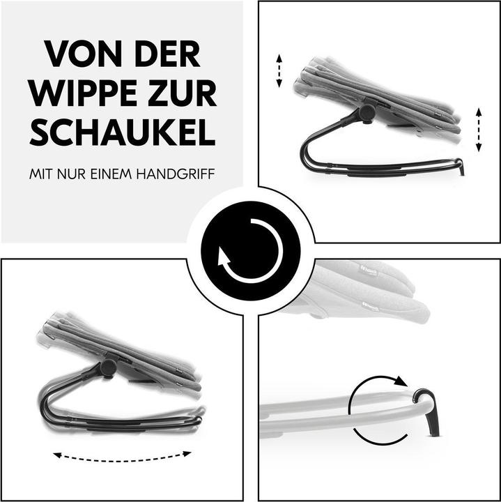 Immagine prodotto Hauck Hochstühle Arketa Beech 4-tlg. Newborn Set - Hochstuhl (Seggiolone per scale)