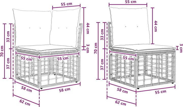 Immagine prodotto vidaXL Garten-Lounge-Set