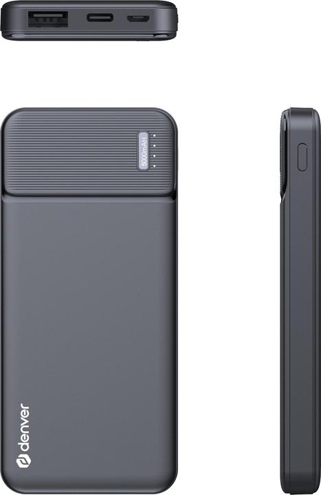 Produktbild Denver Powerbank Electronics 5000 mAh (5000 mAh, 10 W, 18.50 Wh)