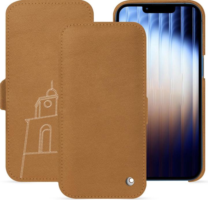 Produktbild Noreve Lederschutzhülle horizontal (Apple iPhone 16e)