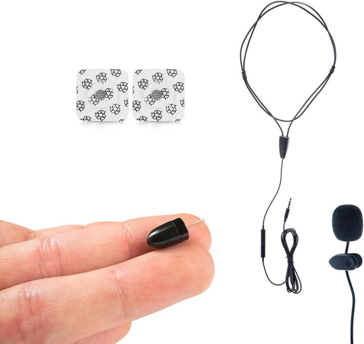 Produktbild CooMax Kabelloser Spionage-Ohrhörer VIP Pro UltraMini mit Mikrofon (4 h, Kabellos)