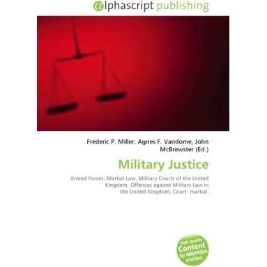 Military Justice, Fachbücher