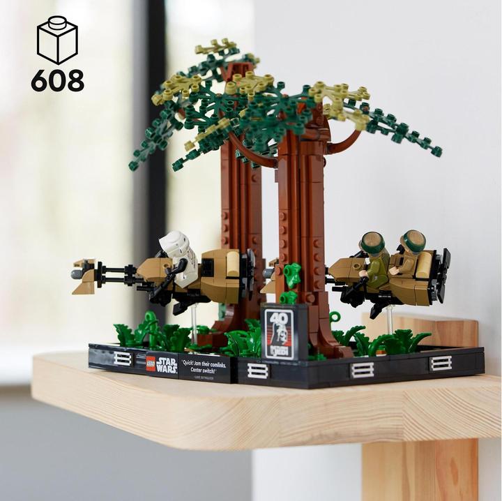 Image du produit LEGO Poursuite sur Endor - Diorama (75353, LEGO Star Wars)