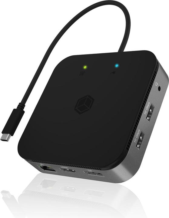Produktbild Icy Box IB-DK408-C41 (USB-C, 7 Ports)