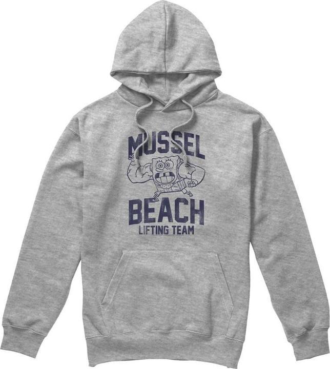 Produktbild Spongebob Squarepants Mussle Beach Lifting Team Kapuzenpullover (M)