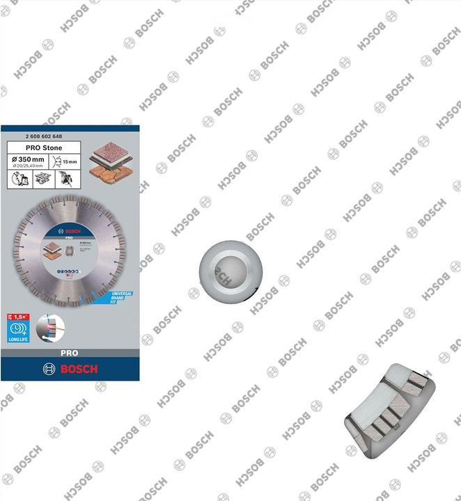 Produktbild Bosch Professional Zubehör PRO Stone Diamanttrennscheibe, 350 x 20/25,4 mm