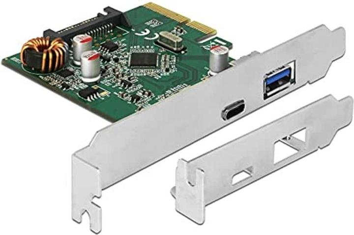 Produktbild Delock PCIe 1x USB-Typ-C, 1x USB-A