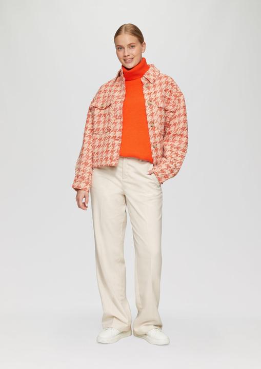 Produktbild S.Oliver Strickpullover Lockerer Rollkragenpullover aus Kaschmirmix (44)