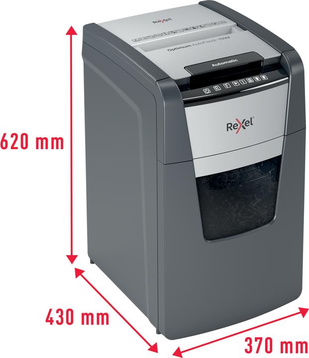 Image du produit Rexel Destructeur de documents Optimum AutoFeed+ 150M Micro cut 2 x 15 mm 44 l Nombre de feuilles (max.) (Micro-coupe)