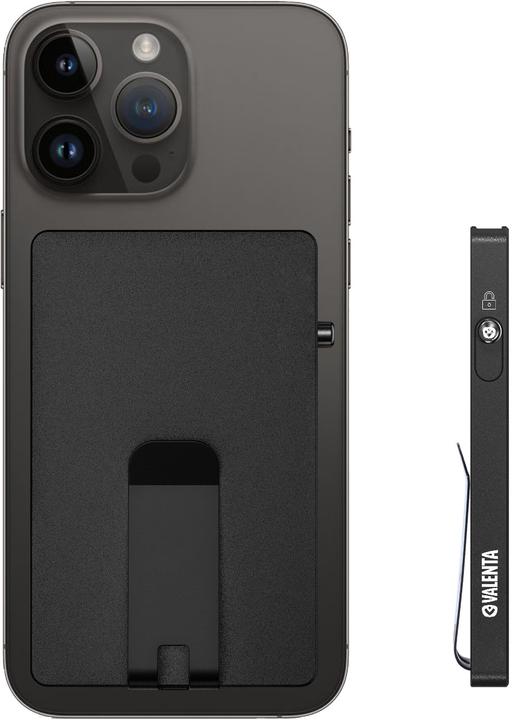 Produktbild Valenta CardCase Aluminium MagSafe Money Clip Schwarz