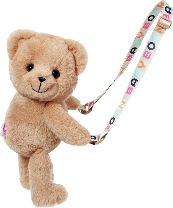 Borsa Porta Pannolini Morbida Con Orsacchiotto Marrone – Organizer In Tessuto Teddy Per Neonati