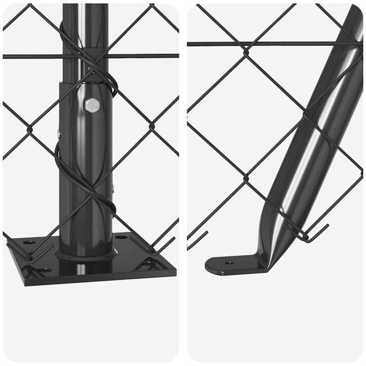 Actual product image vidaXL Zaunpfosten