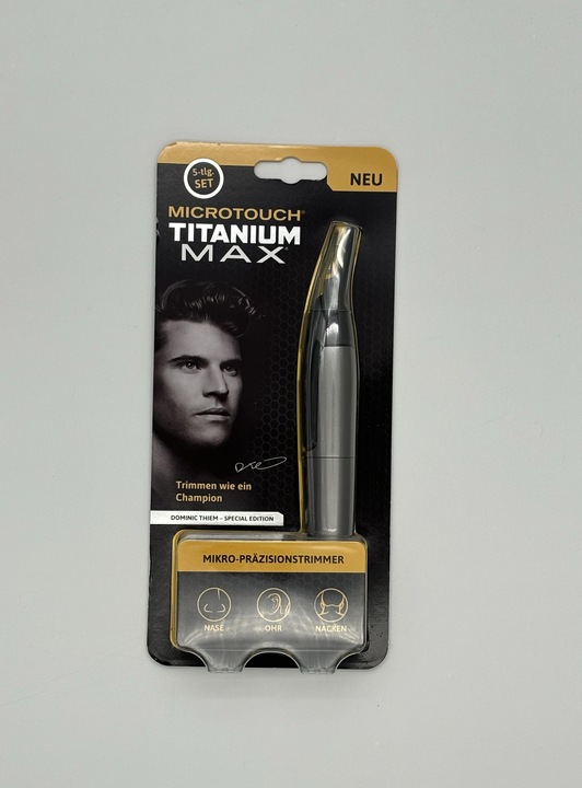 Actual product image Microtouch Micro Touch Titanium