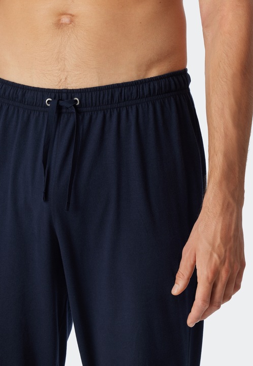 Produktbild Schiesser langer Herren Pyjama / Schlafanzug mit Knopfleiste (52)