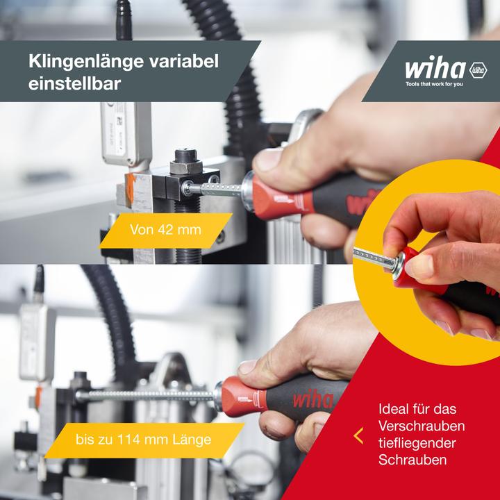 Produktbild Wiha System 6 (Schlitz, Pozidriv-Kreuzschlitz (PZ), Phillipps-Kreuzschlitz (PH), Innensechskant)
