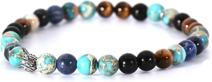 Produktbild Balibay Kiyan (20.50 cm, Onyx, Tigerauge, Edelstein, Lapislazuli, Jaspis, 14 Karat Gold)