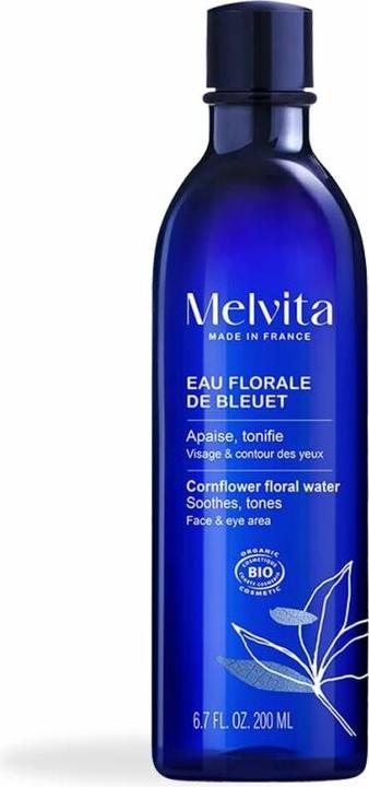 Image du produit Melvita Eau florale de bleuet (Lingettes nettoyantes pour le visage, 200 ml)