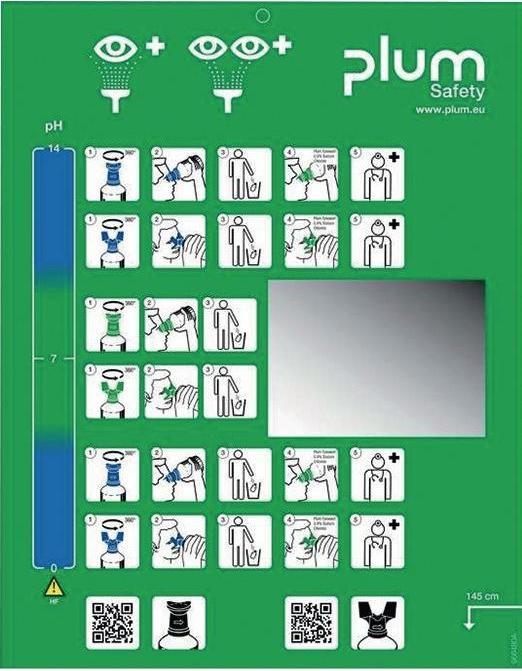 Actual product image Plum Eye Emergency Station Ophthalmic Combination Station 4789 (First aid set accessories)