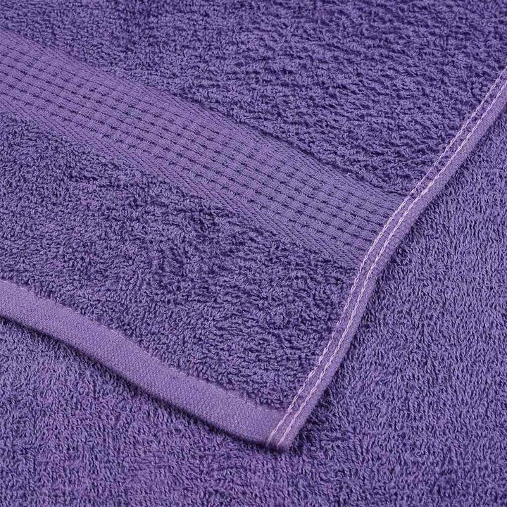 Image du produit vidaXL Serviettes de douche 4 pcs. Lila 70x140 cm 360 g/m² 100% coton Serviette de bain (70 x 140 cm)