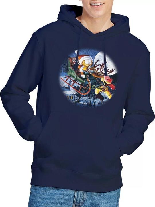 Produktbild Garfield Moonlight Ride Kapuzenpullover (L)