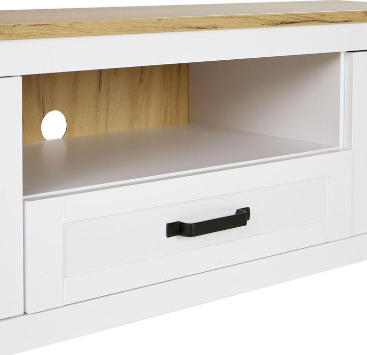 Produktbild Homestyle4u Wohnwand Anbauwand Landhaus