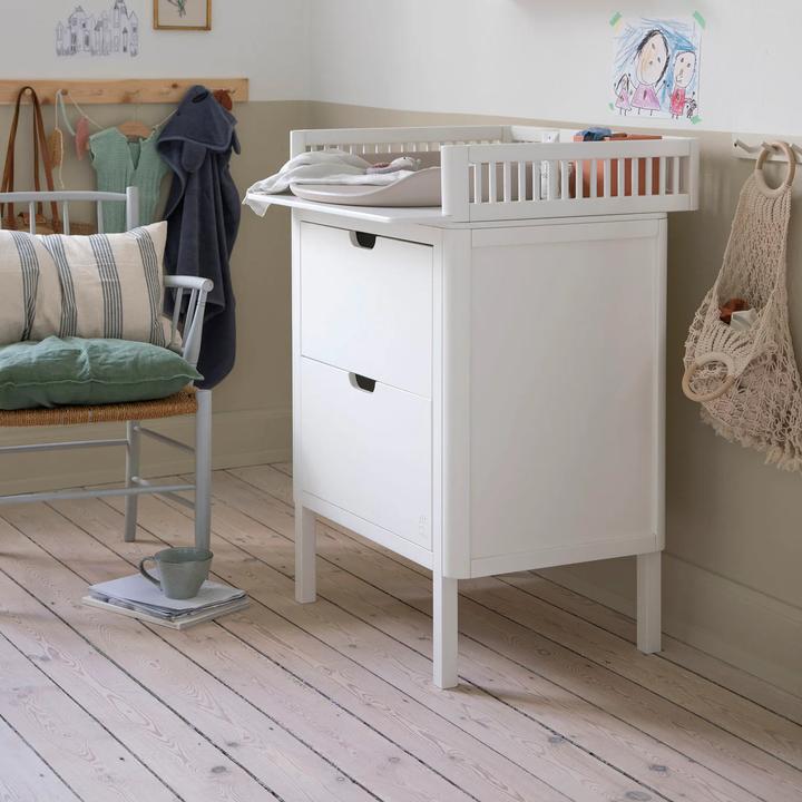 Image du produit Sebra Changing Unit,tiroirs,classic white, FSC™Mix