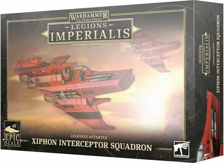 Produktbild Games Workshop Legions Imperialis: Xiphon Interceptor Squadron (Kunststoff)