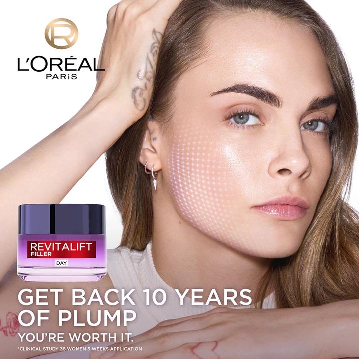 Actual product image L'Oréal Paris Revitalift Filler HA (50 ml, Day cream)